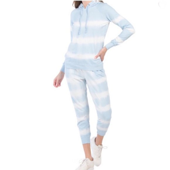 NWT Anthropology Blue Hoodie And Pants Collection - Picture 9 of 9